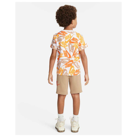 Nike Βρεφικό σετ Sportswear Futura Toss Shorts Set